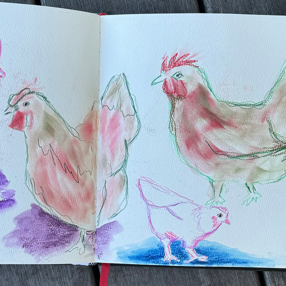Mixed media Square Sketchbooks | 230gsm | Mikailan
