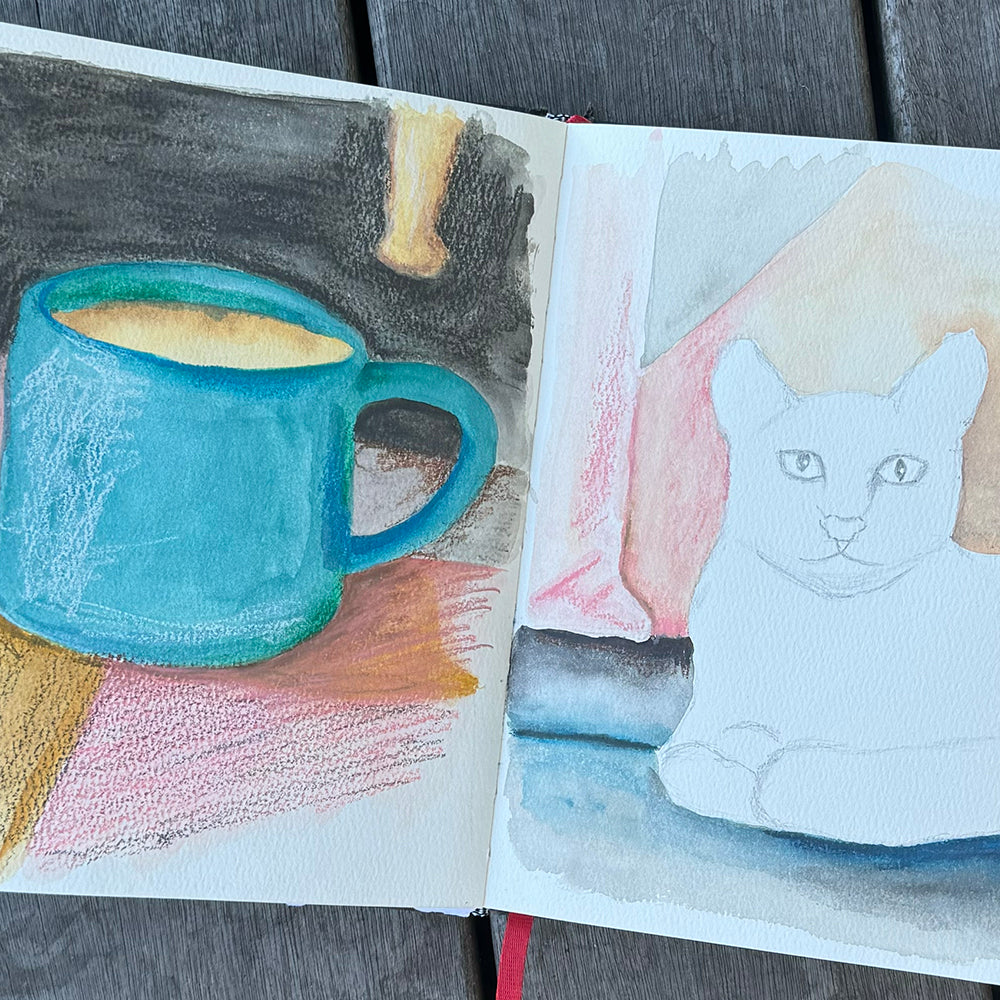 Mixed media Square Sketchbooks | 230gsm | Mikailan