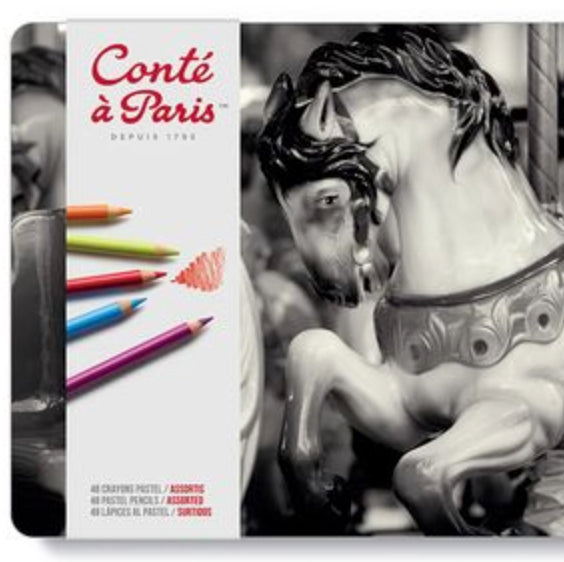 Conte Pastel Pencil | Drawing | Sketching