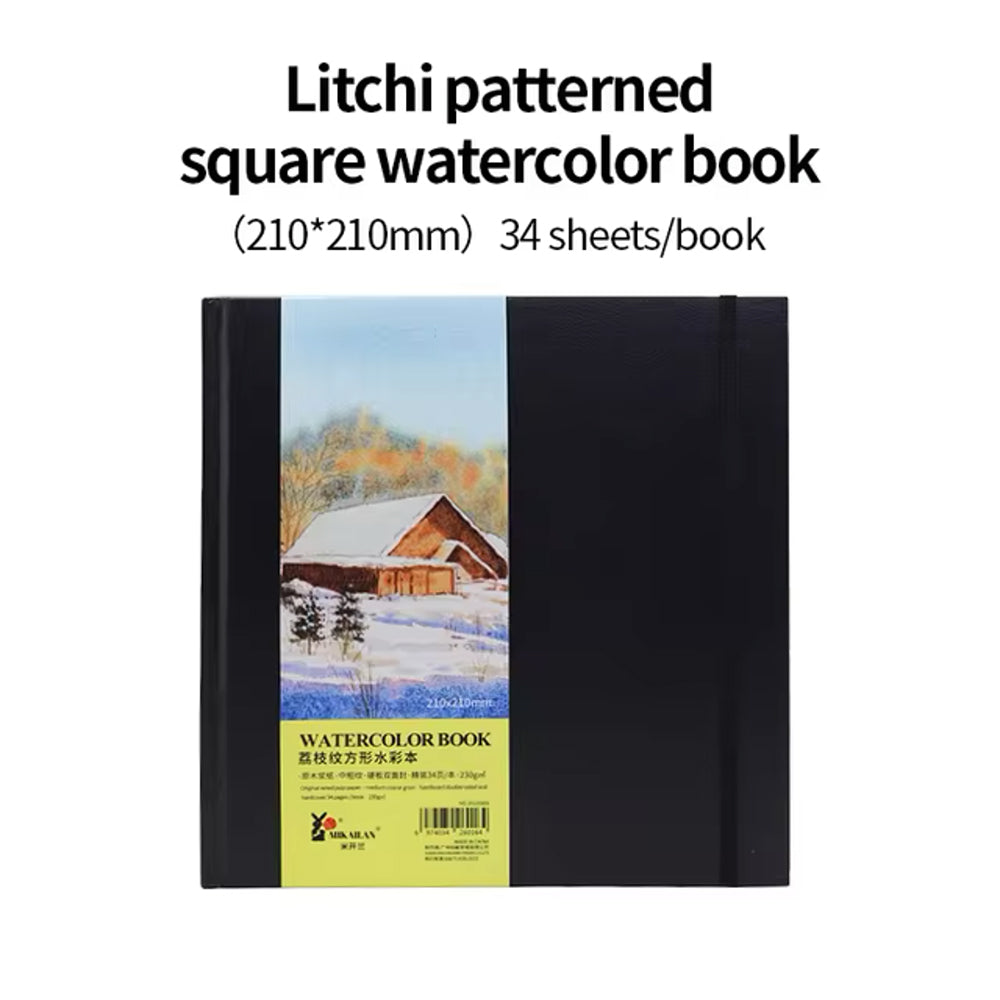 Mixed media Square Sketchbooks | 230gsm | Mikailan