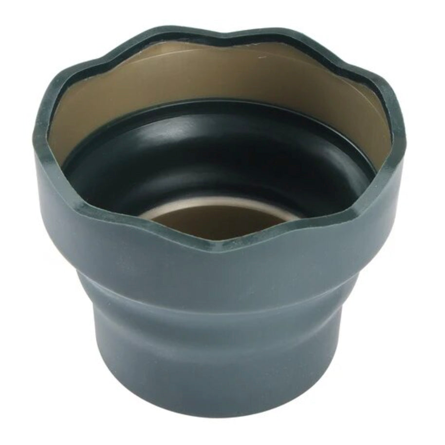 Seamiart Silicone Folding Mini Bucket | Wash Paint Brushes | Travel Pot