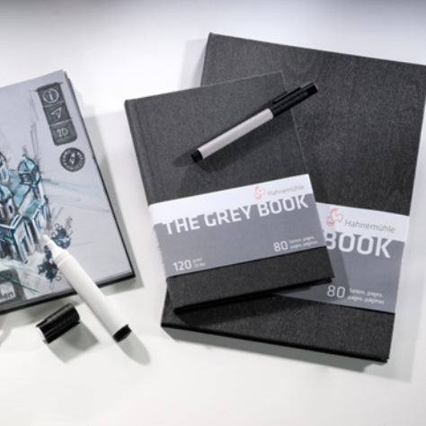 Hahnemuhle Grey Book | Sketching | Drawing | Art Journal | Sketchbook Tour