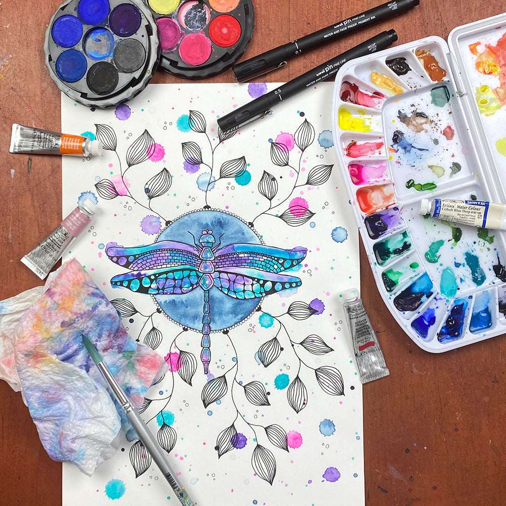 November | Wine & Untangle | Paint and Sip