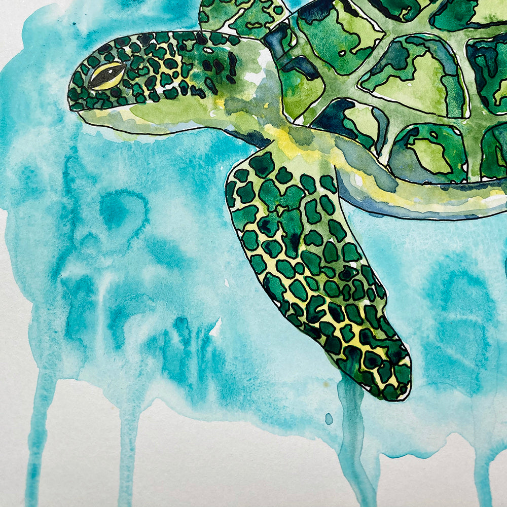March | Wine & Untangle | Paint and Sip | Green Turtle