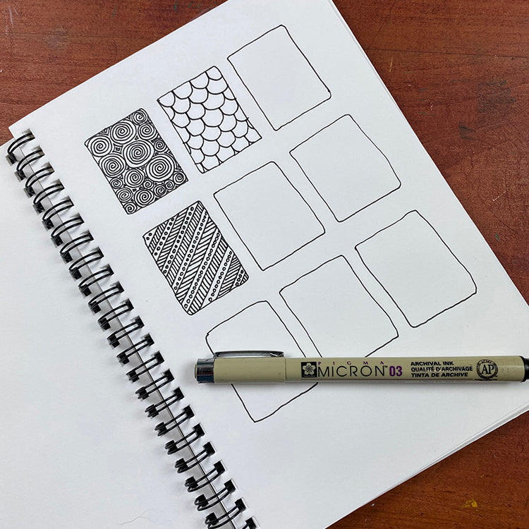 Doodling 01 | Printable Art Lesson Plan | Downloadable