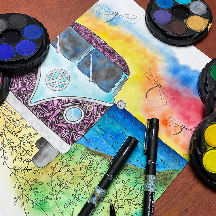 February | Wine & Untangle | Paint and Sip