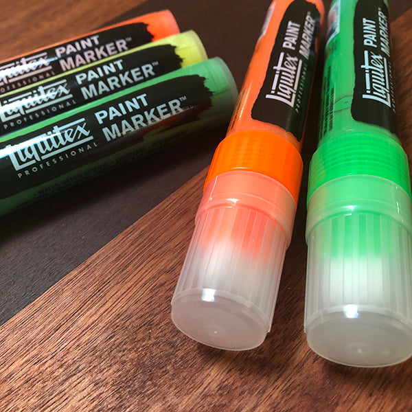 Liquitex Wide Paint Markers - Fluro colours only
