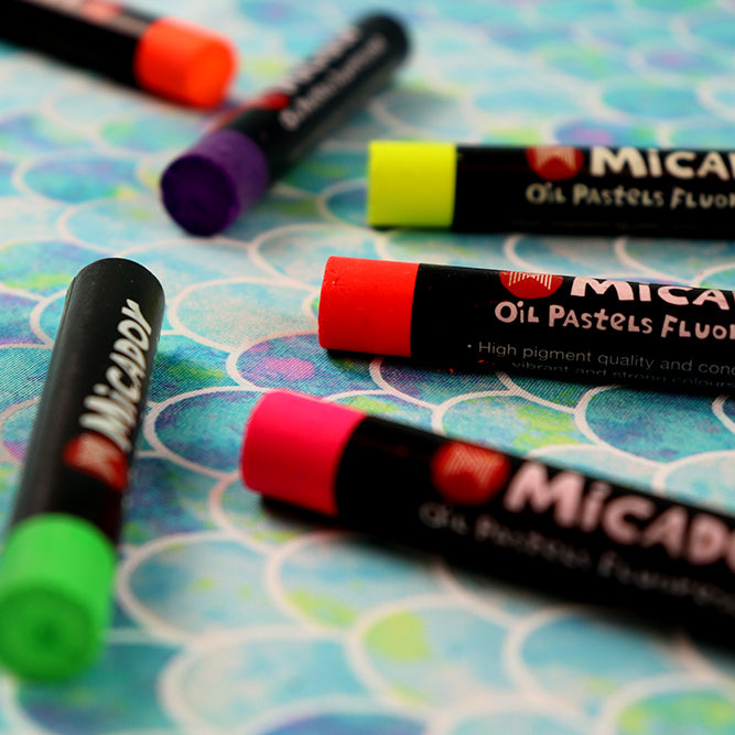 Micador Oil Pastel sets | Oil Crayons | Mrs Red's