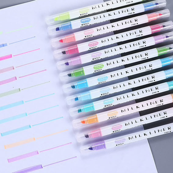 Milkliner Highlight Art Journal Coloured Pens