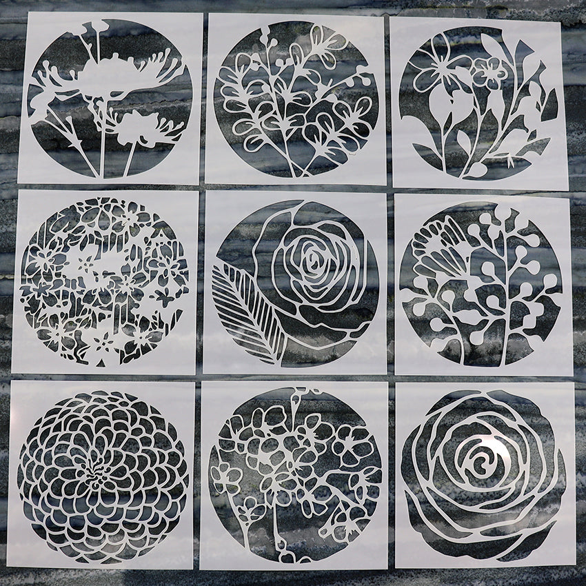 Art painting stencils 5"x5"