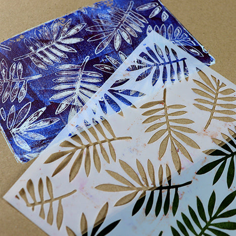 art stencils painting craft