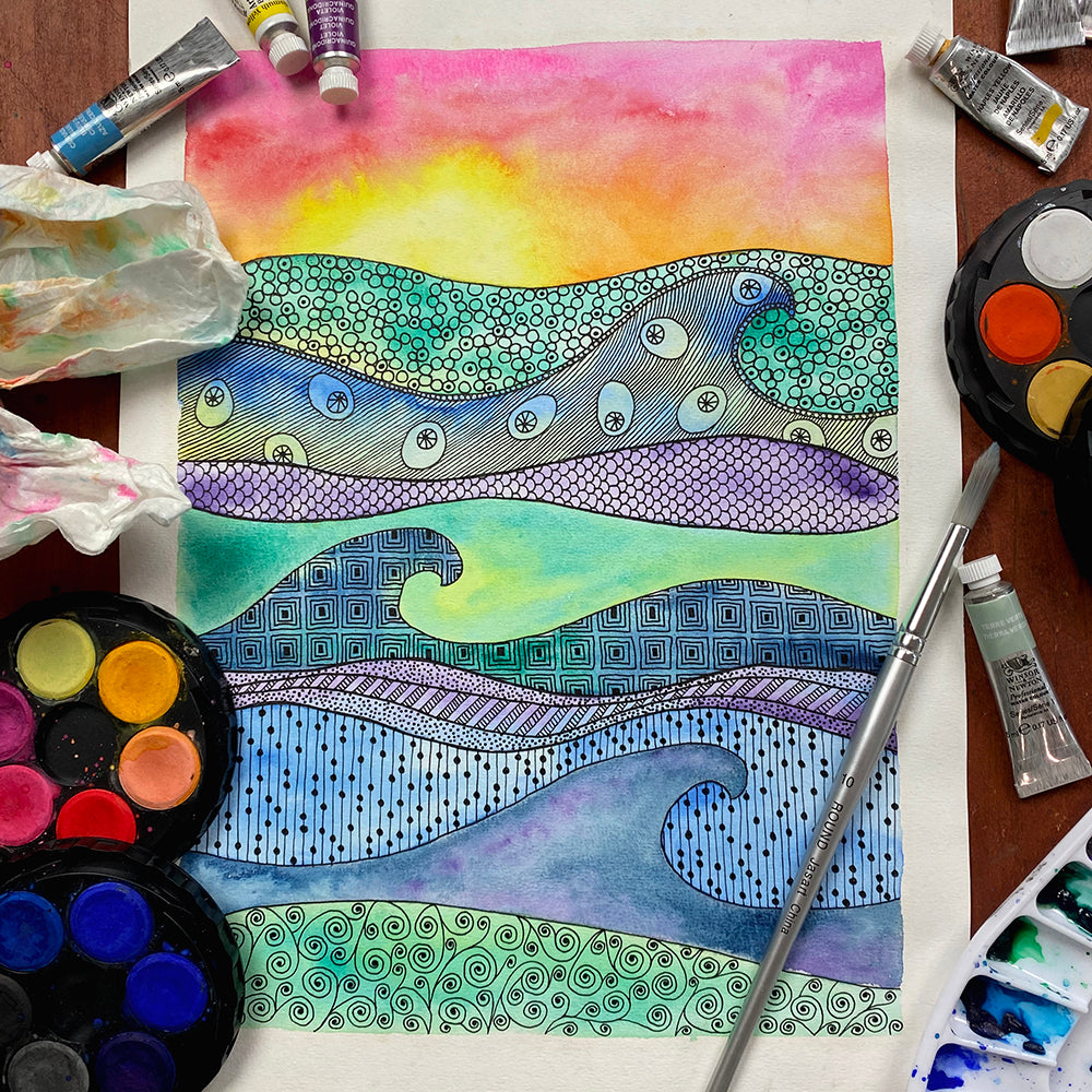 October | Wine & Untangle | Paint and Sip