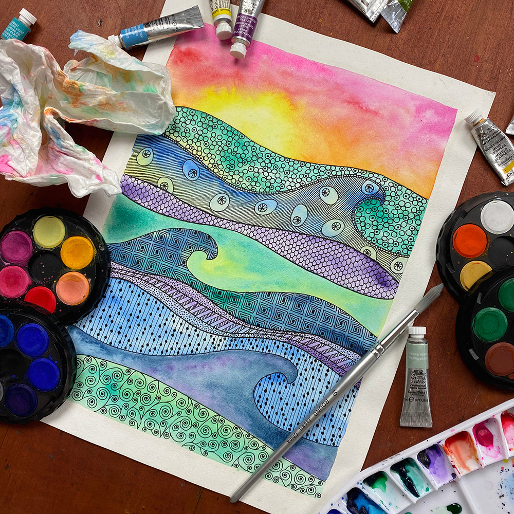 October | Wine & Untangle | Paint and Sip