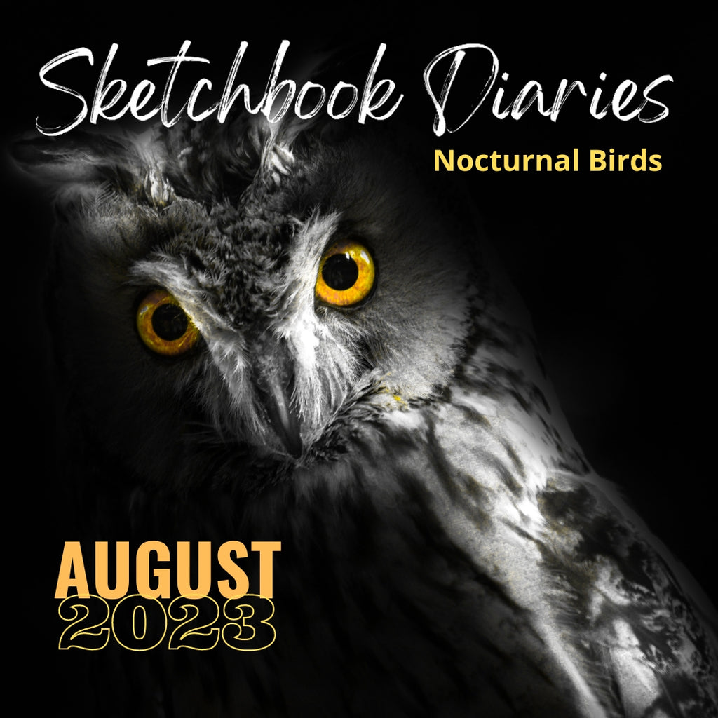 August 23 Sketchbook Diaries | Drawing & Sketching | Online Art Course