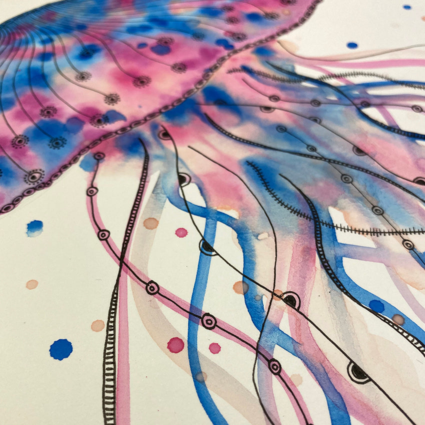 January 24 | Untangle with Watercolour | Paint n Sip | Doodling