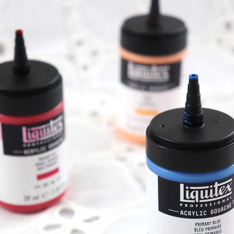 Liquitex have combined acrylic with gouache for perfect painting combo!