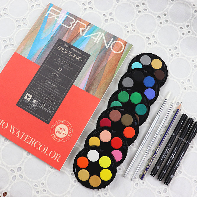 Untangle with Watercolour Art Cart for ONE!