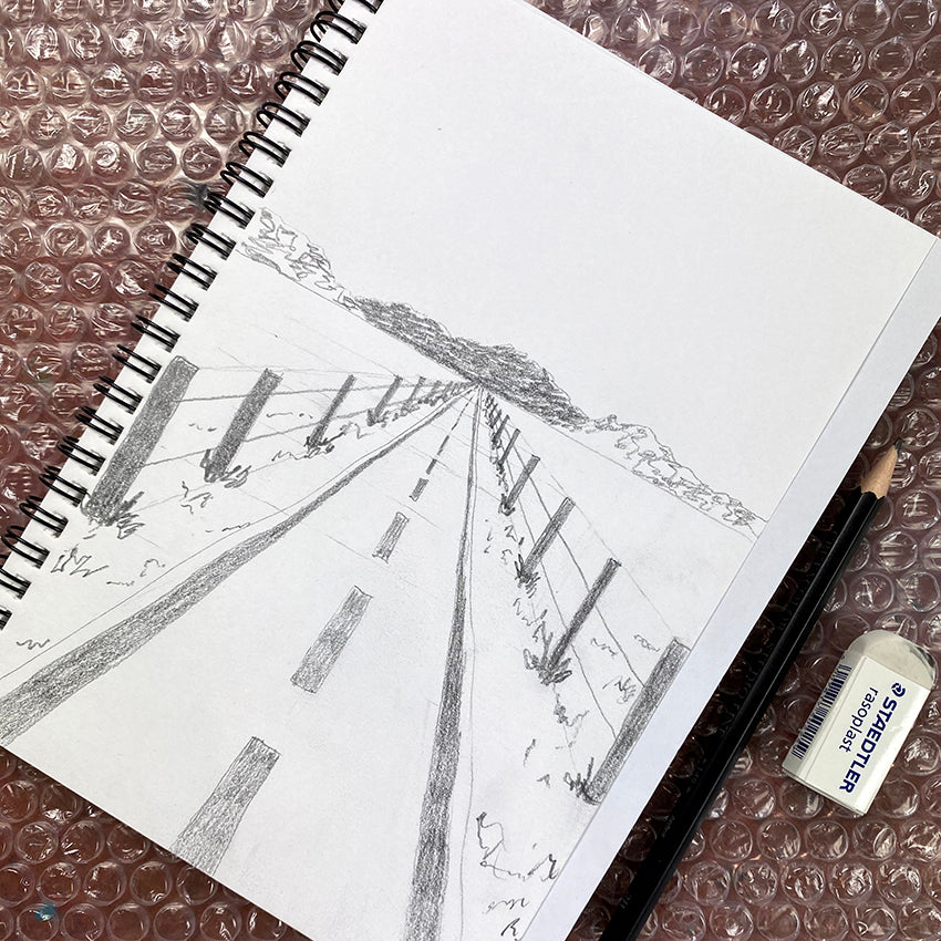 perspective drawing exercise