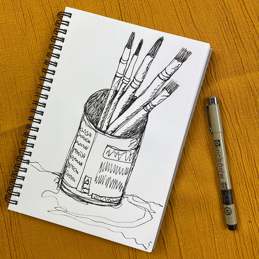 Continuous Line Drawing 01 | Printable Art Lesson Plan | Downloadable ...