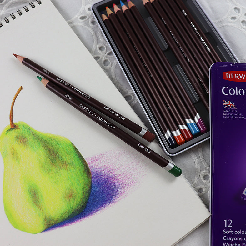 Derwent Coloursoft colouring pencils