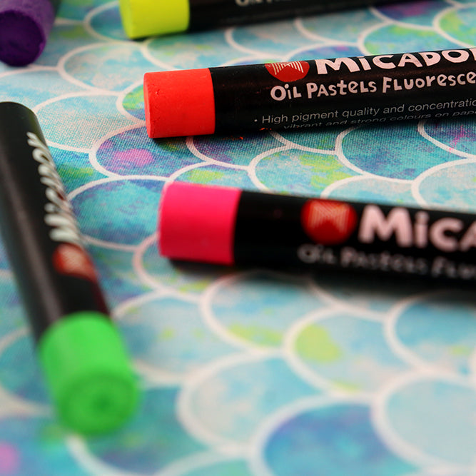 Micador Oil Pastel sets | Oil Crayons | Mrs Red's