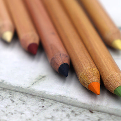 pastel pencil selection