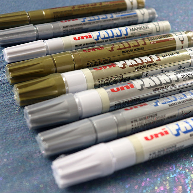 Uni Paint Marker pens | Marks on anything | Mrs Red's